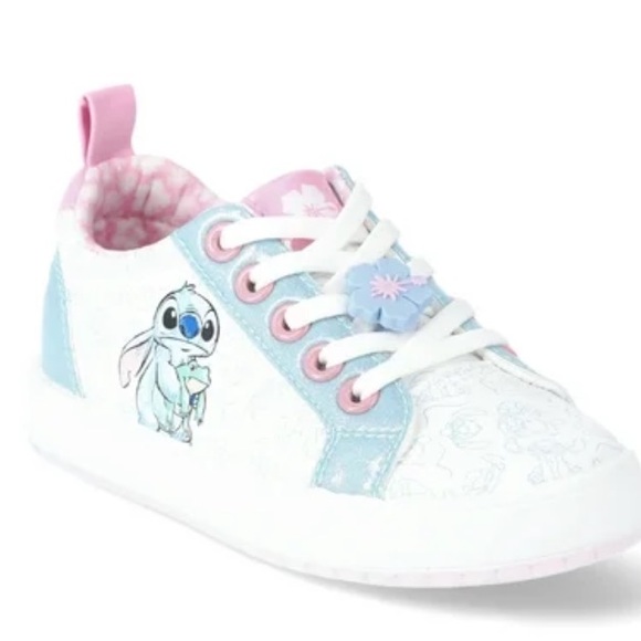 Disney Stitch Sneakers - Pink, Blue, White - Picture 4 of 5